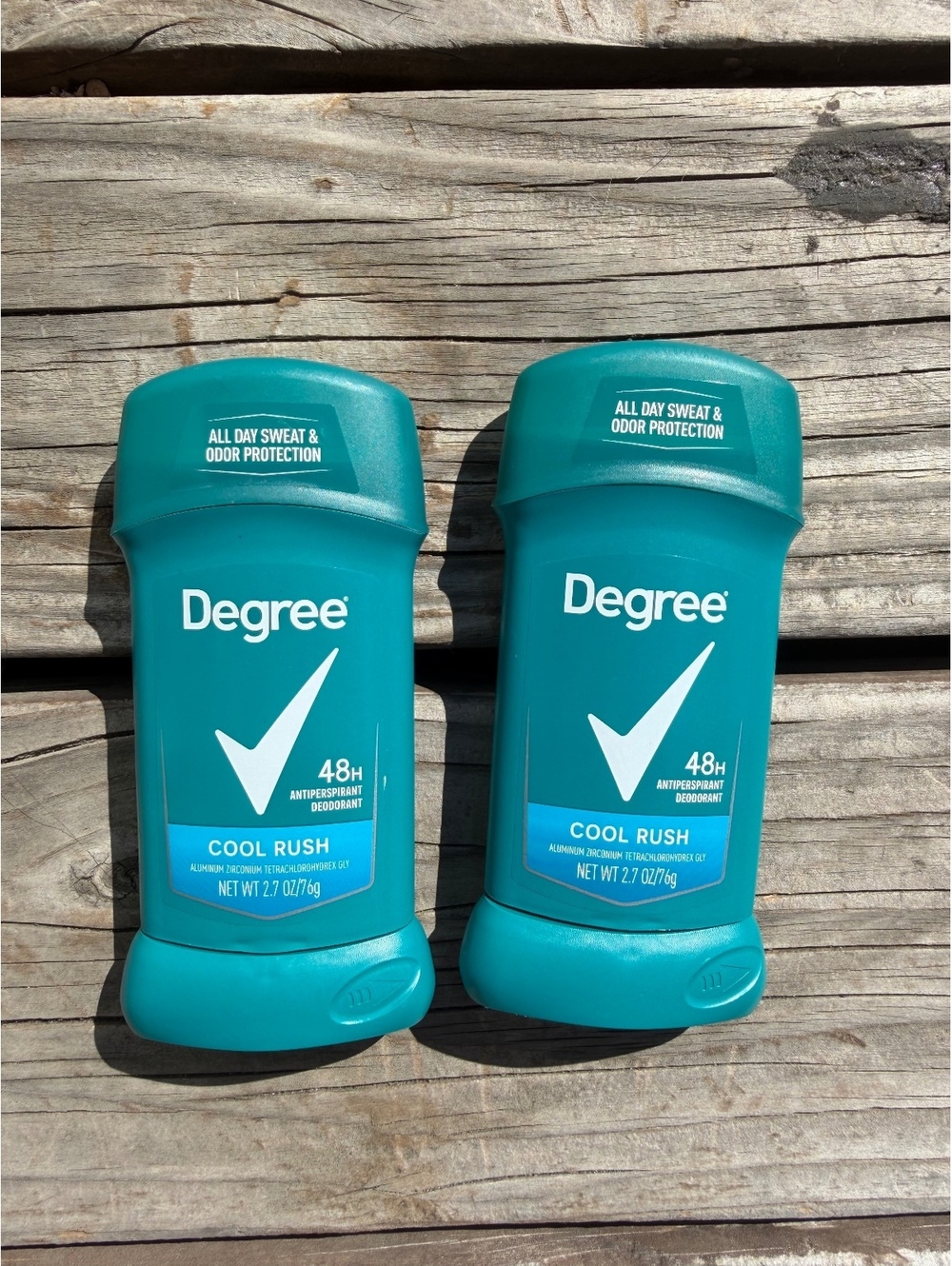 Degree Cool Rush Antiperspirant Deodorant Stick 2.7 oz - Pack of 2